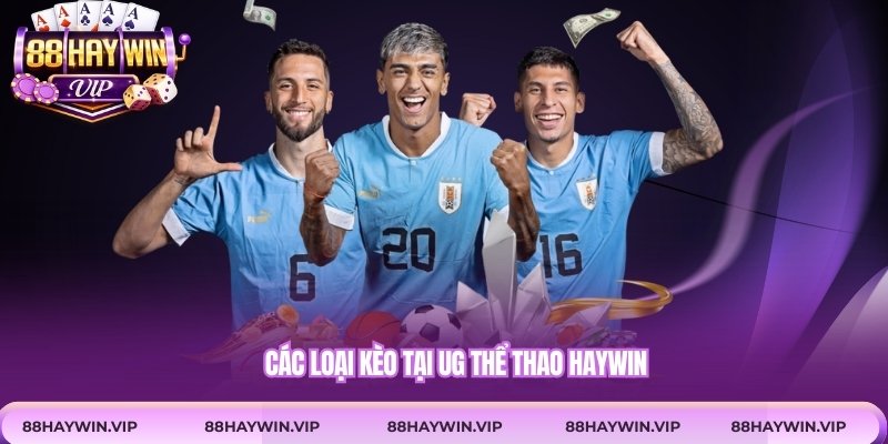 Các loại kèo tại UG thể thao Haywin