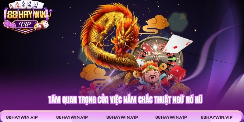 Tầm quan trọng của việc nắm chắc thuật ngữ nổ hũ