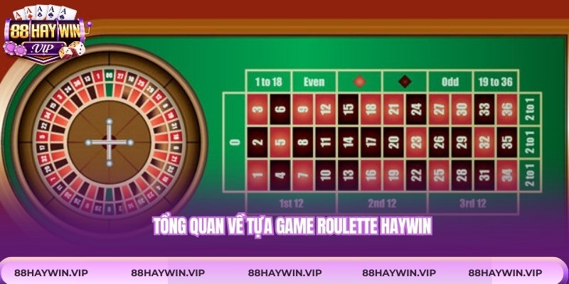Tổng quan về tựa game roulette Haywin